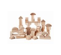 BRIO - 30113 - BLOCS DE CONSTRUCTION NATURELS - 50 PCES