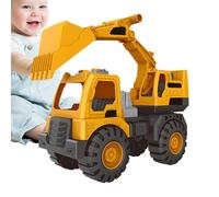 Jouets de construction excavatrice, jouet pelleteuse, jouet excavatrice de véhicules pour enfants de haute précision - Avec outils assortis, kit de jouet pour véhicule, camion de construction