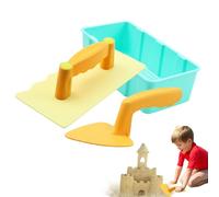 Jouets De Construction Neige | Set De Construction Briques Neige Et Sable | Moules à Blocs Sable pour Jardin Noël Hiver Été Plage Extérieur | Cadeau Filles Garçons Fêtes d'anniversaire