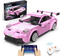 Jouets De Construction Rc Pour Filles Et Garçons De 6 À 12 Ans, Kit De Camion Télécommandé Rose Pour Projets Stem Et Activités Éducatives