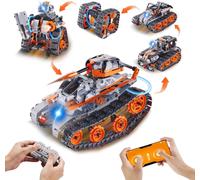 Jouets De Construction Stem 5 En 1, Kit De Construction Voiture Rc Robot Télécommandé, 554 Pièces, Contrôle Par Application, Cadeau Pour Création Enfants, Garçons, Filles, Âgés De 6 Ans Et Plus