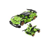 Jouets de Construction STEM Voiture Robot Télécommandé Enfants 2 en 1 App