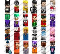 Jouets de construction Super-héros DC, édition limitée à collectionner : Kite Man, Bane, Shazam, Catwoman, mini-blocs de briques, cadeaux de festival. PG082