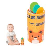 Jouets De Correspondance Des Couleurs - Ensemble D'activités De Tri, Seau De Couleur Portable, Jeu Sensoriel D'apprentissage Pratique | Développement De Compétences Interactives Pour Le Développement