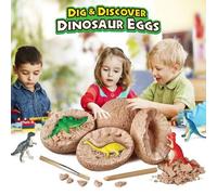 Jouets De Creusement D'¿Uf, 1 Pièce, Jouets D'Apprentissage De La Tige De Dinosaure, Cadeau D'Activité De Fête Pour Enfants, Jouets D'Archéologie Mignons, Jouets D'Aventure D'E