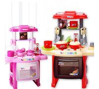 Jouets De Cuisine Imitant Le Chef, Musique Légère, Simulation De Cuisine, Ensemble De Vaisselle, Jouet Mignon Et Sûr, Cadeau Amusant Pour Filles, Nouvelle Collection