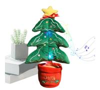 Jouets de danse musicale - Toys Dancing Toys 32 cm, Christmas Electric Chant de Noël avec un décor léger et saisonnier pour la chambre de Thanksgiving Holiday, Musical Doll Singing Funny Electric Plus