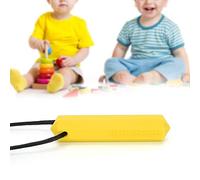 Jouets de Dentition à Mâcher, Anneau de Dentition pour Exercices Sensoriels (YELLOW)