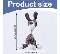 Jouets de Dentition de Petit Chien, Mise à Niveau du Jouet en Peluche pour mâcher agressifs, Chiens mâchonnez Un Jouet à Mastication Durable pour Les Chiots intérieurs Dentition, Jouets en pel
