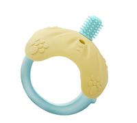 Jouets de dentition pour bébé - Anneau de dentition en silicone ne laisse tomber | Anneaux à mâcher doux pour bébés de 6 à 12 mois | Jouet de soulagement apaisant et sûr pour les douleurs denta