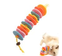 Jouets de dentition pour chatons, corde interactive avec sonnette - jouets à mordre pour chats - pour toutes les races, chiots, combattre l'ennuye, jeu d'enrichissement à la maison