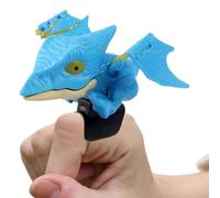 Jouets de Dinosaures du Bout des Doigts - Figurines réalistes de 5,1 cm pour Les fêtes d'anniversaire, Temps de Jeu pour Les Tout-Petits avec Un Plaisir éducatif interactif, Jeu de Dinosaures