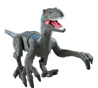 Jouets de dinosaures télécommandés, grand Robot dinosaure marchant avec lumière Led et rugissement réaliste, modèle d'action Animal de la vie sauvage, éducation