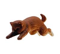 Jouets de figurines de petits animaux, figurines de poupées d'animaux, figurine miniature à collectionner d'animaux | Décoration amusante du bord de la tasse, animale simulation