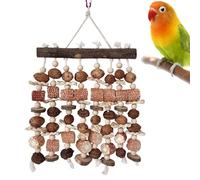 Jouets De Fourrage Pour Oiseaux | Jeux De Mastication En Bois Naturels Et Interactifs | Jouets D'Enrichissement Pour Oiseaux | Destiné Aux Calopsittes Conures Poules Pour Aire De Jeux Intérieur Extéri