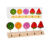 Jouets de glace pour - Dessert fantaisiste - Préscolaire en forme de préscolaire - Ajustement des segments de courbes polis - Accessoire de jeu imaginatif - Cognitiver - Institut de plaisir