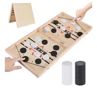 Jouets de Jeu de Société Hockey, Air Hockey, Fast Sling Puck Game, Jeu de Société Rapide Slingpuck, Jeu de Palet, Catapult Board Game, Jeu de Hockey sur Table, Jeu déchecs Interactif Parent-Enfant