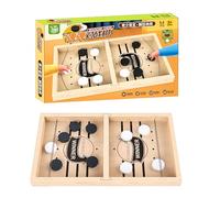 Jouets de Jeu de société Hockey, Fast Sling Puck Game, Jeu de Société Rapide Slingpuck, Jeu de Plateau de Bataille, Ensemble de Plateau Portable, Jeu déchecs Interactif Parent-Enfant