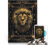 Jouets de Jeu stimulants Lion Royal Puzzle 1000 pièces pour Adolescents 26x38cm Car C'est Un pour Toute la Famille