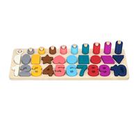 Jouets De La Petite Enfance, Blocs De Construction Numériques, Jouets Arithmétiques, 3 En 1, Paire De 2 À 3