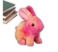 Jouets de lapin électroniques en peluche - jouets pour animaux de compagnie interactifs drôles réalistes | Mon jouet de lapin réaliste | jouet interactif réaliste | Jeu