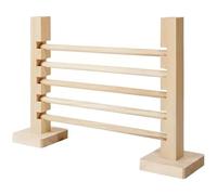 Jouets de Lapin pour Lapins d'intérieur |.Barre de Saut en Bois pour Lapin, Jouets pour Rats, Obstacles réglables, entraînement pour, Cours d'exercices 'Obstacles pour Animaux Compagnie, po