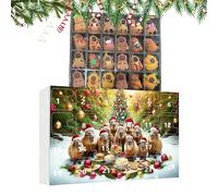 Jouets de l'Avent de Noël 2025-24 jours - Figurines et poupées mignonnes - Calendrier de l'Avent pour - Pour hommes, femmes, filles, adolescents, épouse, mari, ainsi que