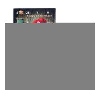 Jouets de l'Avent de Noël - Calendrier de l'Avent avec figurines surprises, cadeau de fête décoratif | Merveilleux kit de collection pour filles et parents, décoration de Noël pour la maison et une