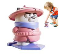 Jouets de liquidation de panda, jouet d'animal mécanique | Modèle de liquidation de dessin animé panda | Mécanisme manuel mécanisme éducatif pour l'école, la chambre à coucher, la zone de trav