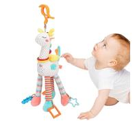 Jouets De Lit Bébé | Siège Auto Apaisant Doudou | Doudou Sensoriel pour Lit Parc Promenade Voyage Maison
