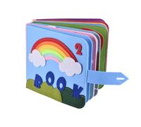 Jouets De Livres En 3d, Éducation Pour Enfant, Bébé, Tout-Petit, Cadeaux De Livre D'Histoire En Tissu, Activité Calme, Apprentissage Montessori 1, 2 Ans,