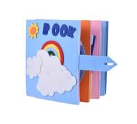 Jouets De Livres En 3d, Éducation Pour Enfant, Bébé, Tout-Petit, Cadeaux De Livre D'Histoire En Tissu, Activité Calme, Apprentissage Montessori 1, 2 Ans,