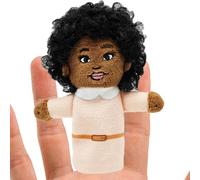 Jouets de marionnettes à doigts pour enfants, marionnettes noires pour spectacles de marionnettes familiales, marionnettes africaines en peluche pour raconter des histoires de personnes