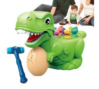 Jouets de martelage, Jeu de martelage pour,Jouets éducatifs Dinosaures avec Son et lumière - Jouet d'apprentissage du développement précoce avec Marteau, activités Amusantes