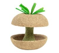 Jouets de mastication sûrs pour lapins - Casquettes à hamster de Gradation | Traités à mâcher pour petits animaux, jouets dentaires de Gerbil, bâtons de mastication en bois naturel