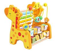 Jouets De Maths Montessori En Bois, Multifonction, Boulier, Perles, Apprentissage Précoce, Aides Pédagogiques, Jouets Éducatifs Pour Enfants, Cadeau