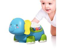 Jouets de Motricité | Éléphant Musical Bébé 12 Mois Jouet Stimulant - Jeu Sensoriel Éducatif Ludique et Interactif pour - Développement Psychomoteur Maison et Chambre d'enfant