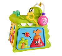 Jouets de Motricité Fine | Jeu Éducatif Musical Interactif Crocodile Ludique - Cube Musical pour | Idéal pour École Maternelle Voyage Anniversaire Halloween Cadeau Garçons