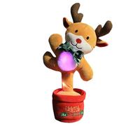 Jouets de Noël Arbre Dansant | Chantant Électrique Musical avec Lumière | Fournitures Fête pour Maison Bureau École Chambre | Action de Grâces