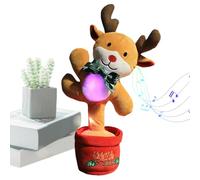 Jouets de Noël Arbre Dansant | Chantant Électrique Musical avec Lumière | Fournitures Fête pour Maison Bureau École Chambre | Action de Grâces