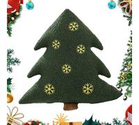 Jouets de Noël en forme de sapin de Noël - Jouets de Noël à embrasser, en peluche tendre pour les vacances pour la maison, la voiture, la chambre, le bureau, le salon