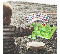 Jouets De Pêche En Bois Montessori Pour Enfant En Bas Âge, Jouets De Coopération Avec Les Yeux Et Les Mains, Jouets Éducatifs, Puzzles, Cadeaux D'Anniversaire Et De Noël