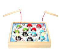 Jouets De Pêche Magnétique Pingouin Pour Enfants, Puzzle Cognitif, Nouveaux Jouets 12 Poupées Pingouin, Jouets Éducatifs Classiques En Bois
