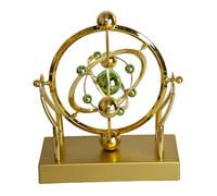 Jouets de Physique, Jouet de Bureau à Mouvement perpétuel, Machine à Mouvement perpétuel céleste Cosmique doré, Jouets Physique en Plastique Piles pour Bureau