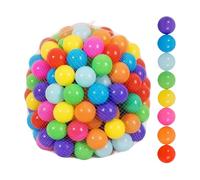 Jouets De Piscine De Balles - Boules Colorées Pour - 50 Pièces Décorations Sensorielles Éducatives pour Salle De Jeux Jardin Fête De La Maternelle Jeux