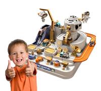 Jouets de piste de course pour | Aventure sur piste de course avec 3 mini voitures pour tout-petits, de jouet, jeu éducatif pour de 3 à 4 ans, cadeau d'anniversaire