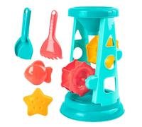 Jouets De Plage - ABS, Jouets De Sable De Plage, Sablier Moulin À Vent | Ensemble De Jeu De Sable Pour , Outils De Seau À Moules Colorés, Kit De Jouet Interactifs Pour Plages Extérieures, Util