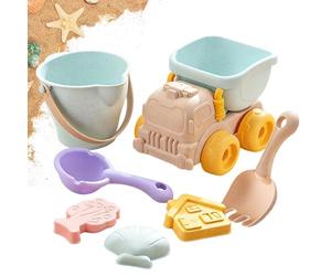 Jouets De Plage - Coffret Ludique Portable avec Pelles et Seau,Jouets De Sable De Plage Pour - Pour 3 Ans Et Plus Jardin Arrière-Cour Aire De Jeux Berge Parc