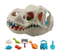 Jouets de Plage,Jeu Aquatique Dinosaires Coloré et Ludique,Jouets de Creuser pour Plage Voyage Été | pour Filles Garçons Vacances Camping Jardin Intérieur Extérieur