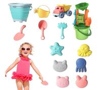 Jouets de Plage - Jeu d'Été Extérieur avec Seau et Pelle - Coffret de Jeux pour Bac à Sable,pour la Piscine, la Cour, Le Jardin, Les Aire de Jeux et Le Plein Air